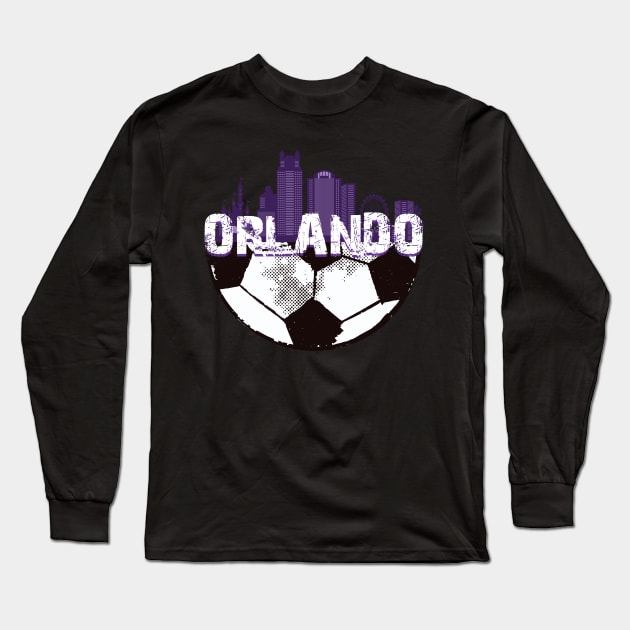 Orlando Soccer Long Sleeve T-Shirt by JayD World